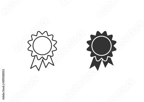 Badge Icon Set Multiple Style Collection