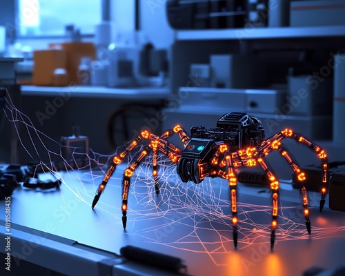 Robotic insects, birds, land animals, and water creatures form an advanced artificial ecosystem where intelligent machines mimic nature’s balance, evolving together to survive, adapt, and coexist acro