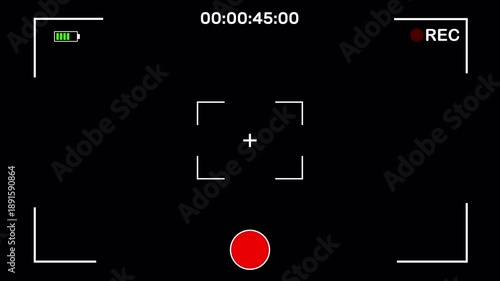 Camera Recording Viewfinder Overlay