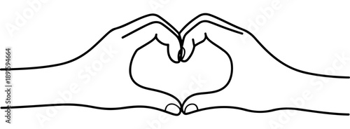 i love you heart hand sign