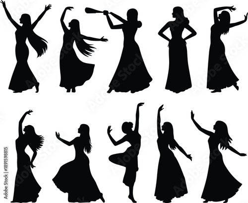 Dance, Dancer, Silhouette, Woman, Female, Ballet, Flamenco, Performance, Movement,