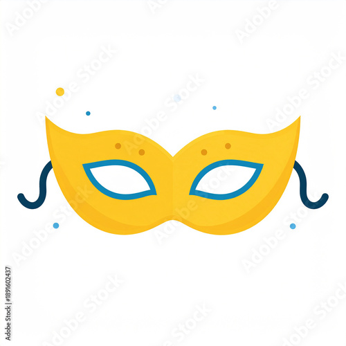 Maska karnawałowa ilustracja