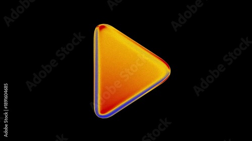 Heatmap Play Icon Loop Animation