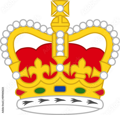 Imperial crown symbolizing royalty and power in regal settings