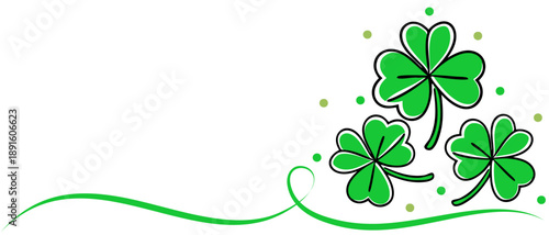 Vector illustration of a st patricks day