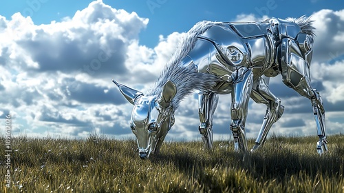 Robotic insects, birds, land animals, and water creatures form an advanced artificial ecosystem where intelligent machines mimic nature’s balance, evolving together to survive, adapt, and coexist acro