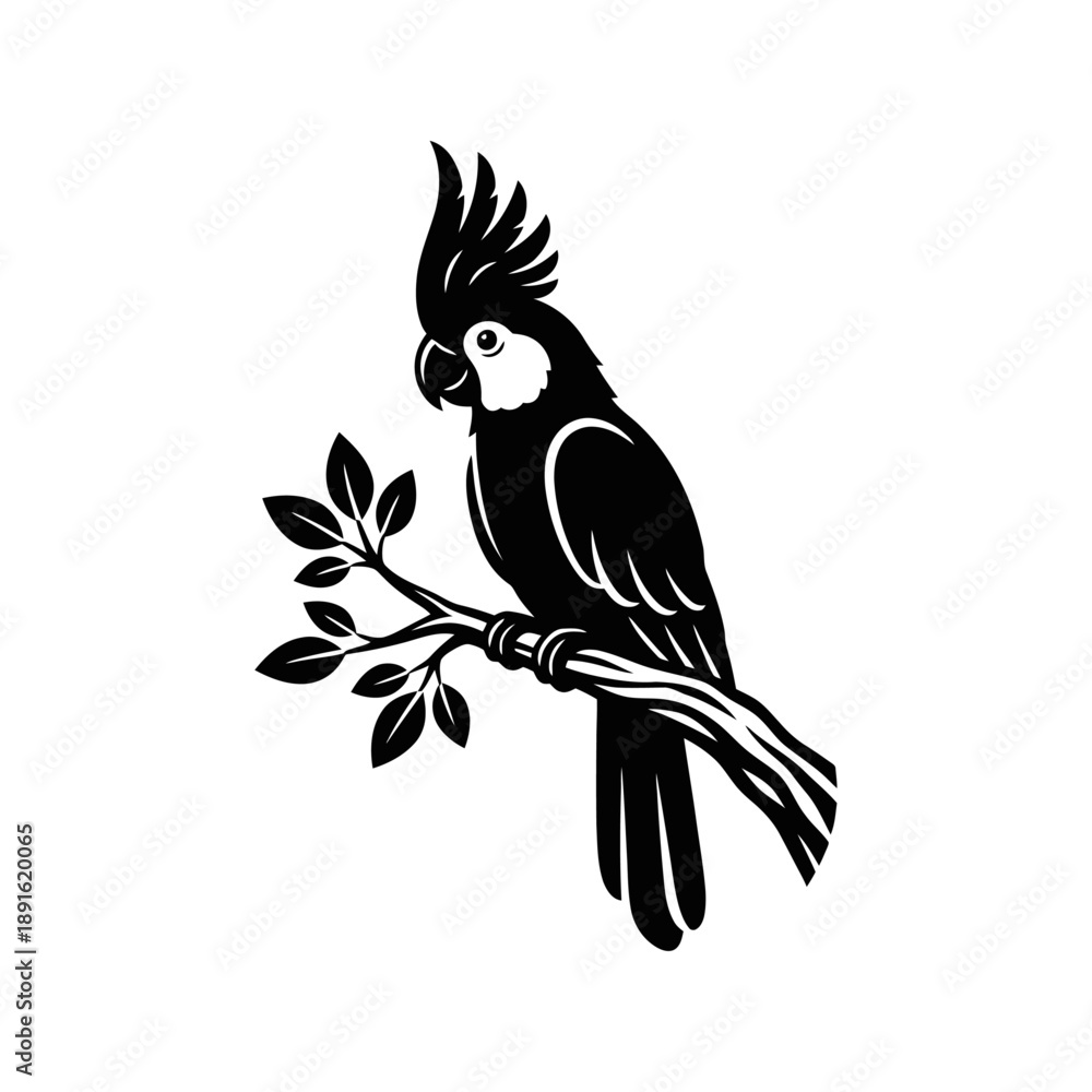 Obraz premium Parrot in a tree sp