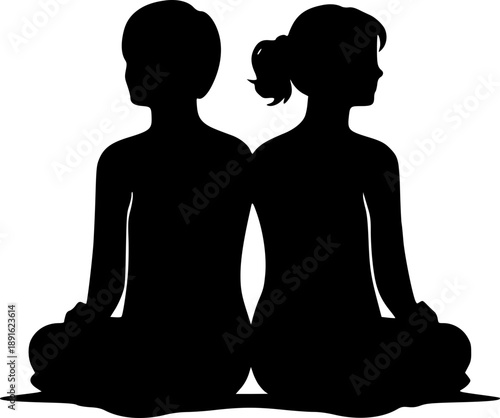 Silent Tension Between Two People Sitting Apart