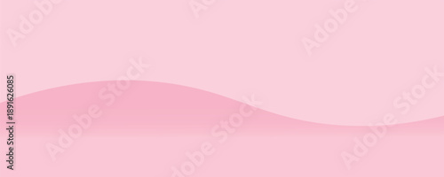 Abstract colorful pink curve background, pink beauty dynamic wallpaper with wave shapes. Template banner background for beauty products, sales, ads, pages, events, web, and others