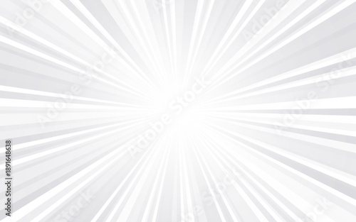 Sunlight retro narrow vertical background. White and gray color burst background.