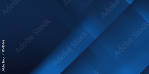 Blue black abstract background geometry shine and layer element vector for presentation design. Suit for business, corporate, institution, party, festive, seminar, and talks