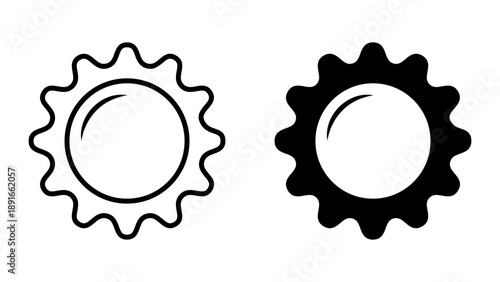 sun icon set. A simple and minimalist sun icon design, featuring clean lines and a modern aesthetic. Ideal for weather forecasts, graphic design projects, or any summer related content.
