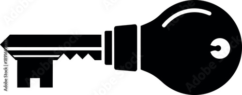 A minimalist representation indicating the presence of a vector file format