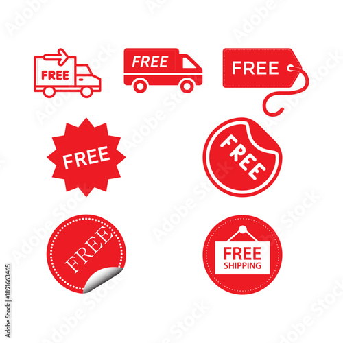 Free badge for using various banners and stickers.