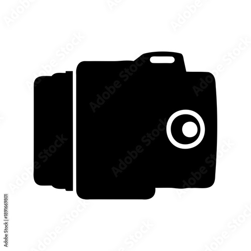Camera icon representation Vector, illustration