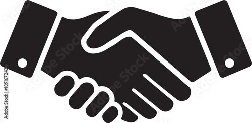 Black and white illustration of a hand giving a thumbs up