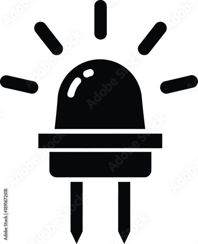 Led light emergency siren or alarm light