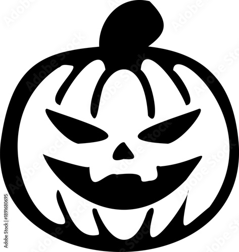 Halloween pumpkin vector set, spooky faces, carved pumpkins, scary expressions, creepy designs, Halloween decoration, pumpkin silhouettes, October graphics festivities