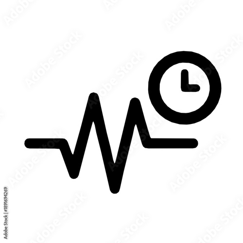 Signal Latency Ping UAV Network Icon