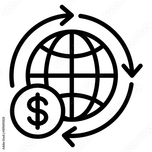 Economy  Icon Element For Design