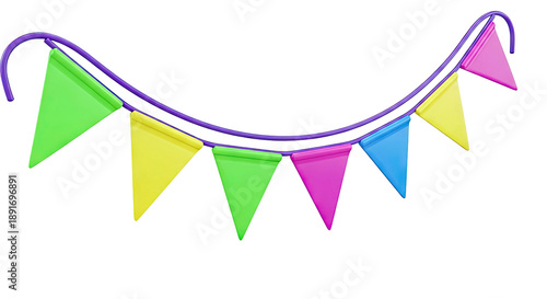 Colorful Triangle Party Bunting Decoration Free Download Colorful Triangle Party Bunting Decoration - GFXLoad