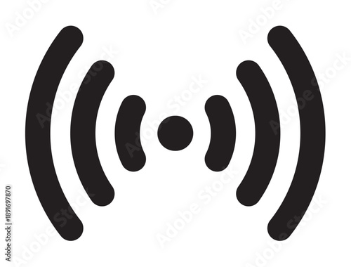 Wi-Fi Icon – Wireless Internet Signal Symbol