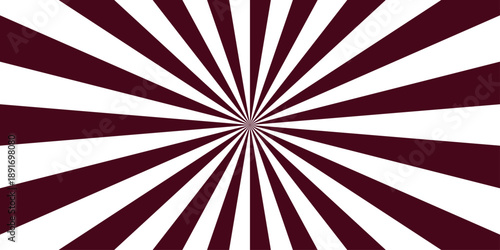 Retro vintage grunge black and white radial burst sunburst ray pattern. Sunburst vector copyspace background. Vintage sunrays illustration swirl line. Abstract circuses, stripe background design.