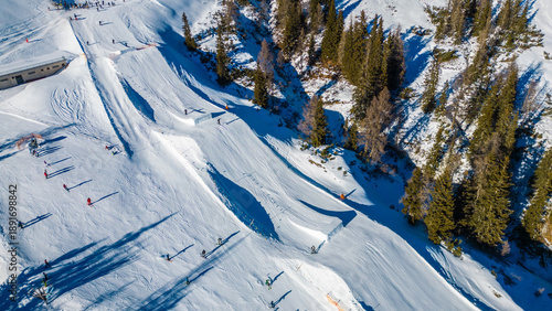 Foto Alpine Ski Resort Action