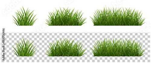 set of grass