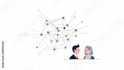 Business Leaders Guiding Strategic Digital Transformation and Complex Network Integration