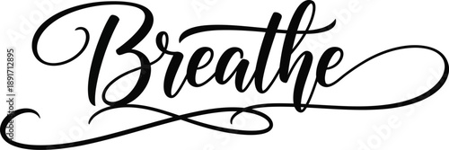 Simple Word Breathe Design
