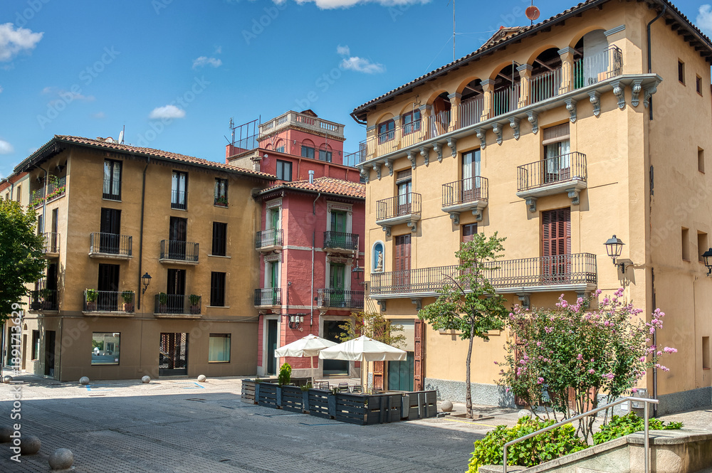 Fototapeta premium Manlleu is a municipality in Spain, in the autonomous community of Catalonia, belonging to the province of Barcelona, in the Osona region.