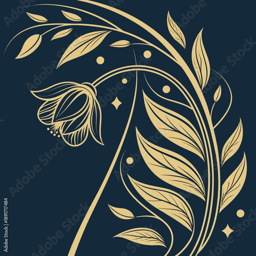 A solid dark navy blue background fills the entire frame offering a minimalist and uniform visual texture high quality