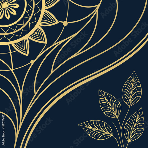 A solid dark navy blue background fills the entire frame offering a minimalist and monochromatic visual experience high quality