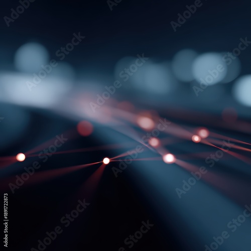 Transportation data analytics interface, abstract background