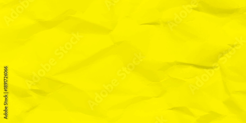 crumpled yellow paper. yellow paper texture