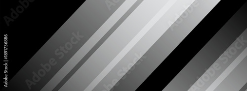 Black abstract background. Elegant dark diagonal shape elements. Modern luxury grey gradient graphic design vector eps10