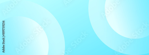 Soft blue abstract background with overlapping transparent circles. Modern and minimal design for creative and digital projects