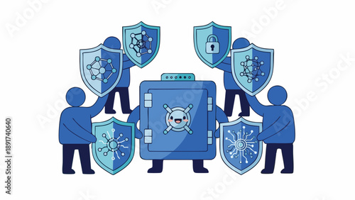 Robust Cybersecurity Defense Strategy: Team Protecting Critical Enterprise Data Assets