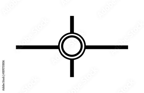 Electrical Symbol for NPN Transistor