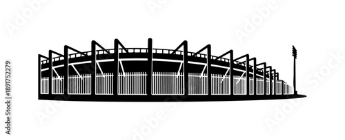 Modern Stadium Vector Design