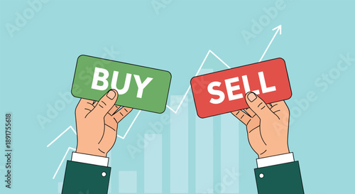 Buy and Sell Decision in Stock Market Trading.