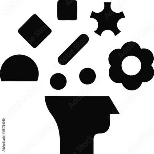 diamond silhouette vector illustration on transparent background