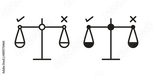 Ethics icon vector design. Vector elements for infographic web