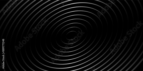 Futuristic perspective grid box. Abstract wireframe with white grid line on black background. eps 10