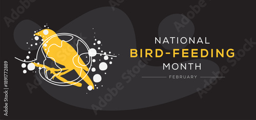 National Bird-Feeding Month, held on February.