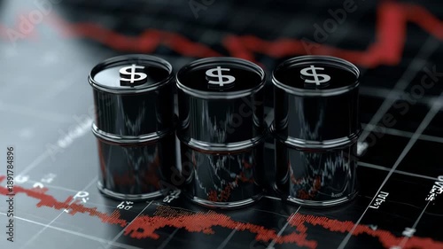 Understanding oil market trends and price changes with graphs and data analysis for investors and traders