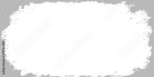 Vintage black ink vector illustration featuring a dirty grunge frame with a rough paper texture and stained antique border elements for an old art wallpaper design