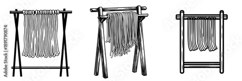 Elegant Pastaria, Bundle of Strands, Artisanal Flour