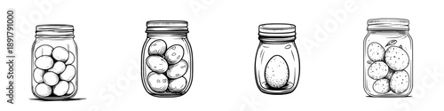 Eggs in a Jar: The Ultimate Minimalist Elegance